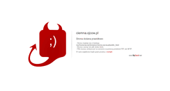 Desktop Screenshot of ciemna.ojcow.pl